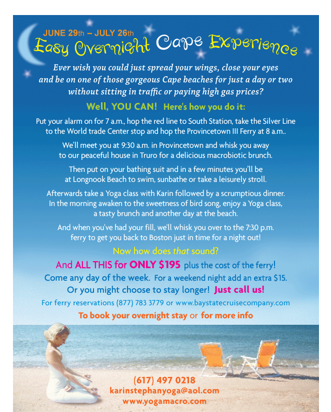 Overnight flyer