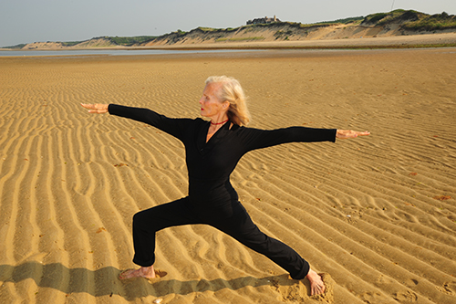 Karin on the dunes